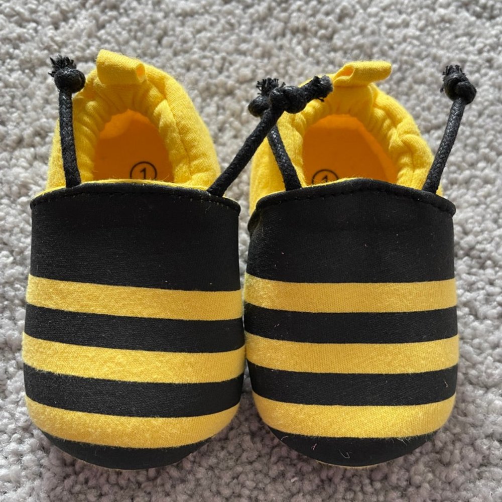 Baby Bumble Bee moccasins